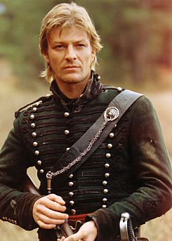 Sean Bean as Richard Sharpe, from 