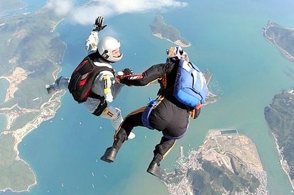 Skydive Vietnam, Mario and James, by divemasterking2000